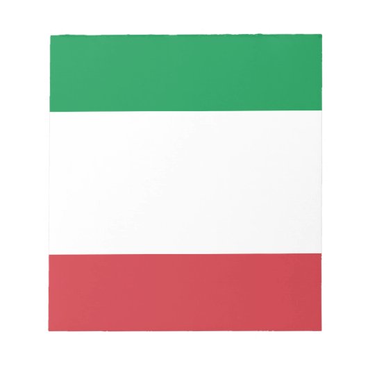 Bloc-note Flag of Italia (Devant)