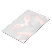 Bloc-note Flamant de la Saint-Valentin (Incliné)