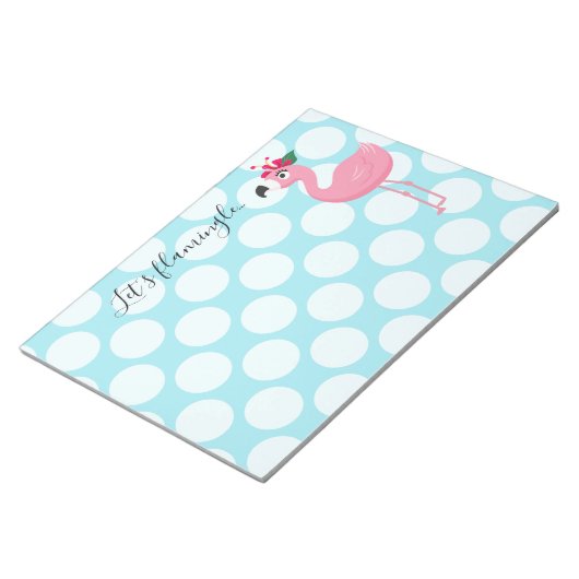 Bloc-note Flamant rose (Incliné)