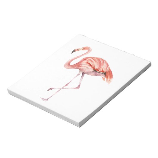 Bloc-note Flamant rose rose (Tourné)