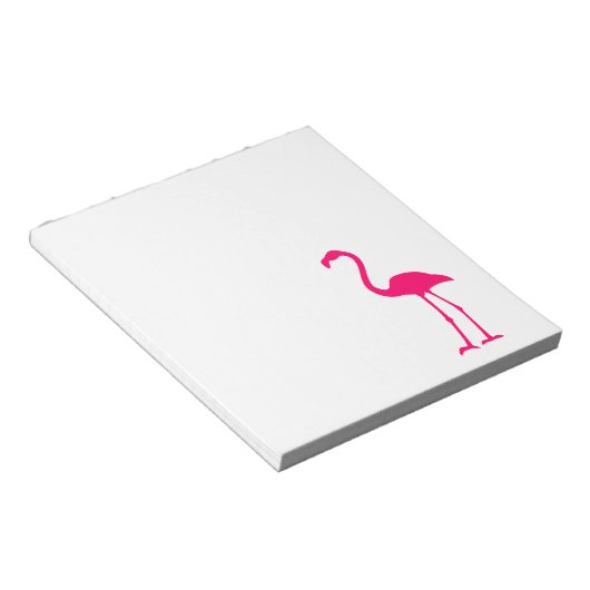 Bloc-note Flamant rose rose vif (Incliné)