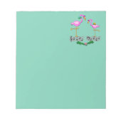 Bloc-note Flamants roses de danse (Devant)