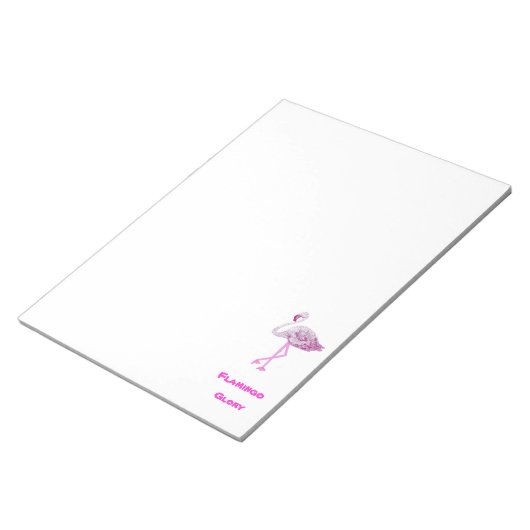 Bloc-note Flamants roses gloire (Incliné)