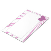 Bloc-note Flamme D'Amour (Rose) (Incliné)