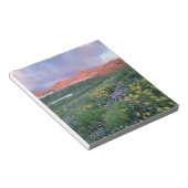 Bloc-note Fleabane pourpre (erigeron peregrinus) et Jaune (Incliné)