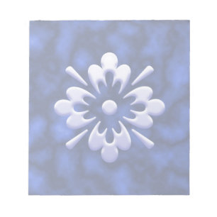 Bloc-note Fleur Abstraite
