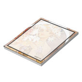 Bloc-note Fleur Alphonse Mucha (Tourné)