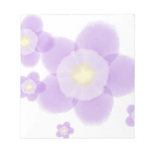 Bloc-note Fleur aquarelle
