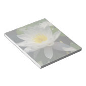 Bloc-note Fleur blanche de lotus (Incliné)