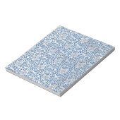 BLOC-NOTE FLEUR BLEUE ÉLÉGANTE (Tourné)