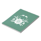 Bloc-note Fleur de cerisier en forme de crabe (EDO) (Tourné)