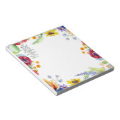 Bloc-note Fleur de confiance dans le Seigneur (Incliné)