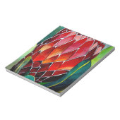 Bloc-note Fleur de Protéa rouge, aquarelle originale (Tourné)