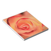 Bloc-note Fleur de rose orange rose (Incliné)
