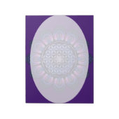 Bloc-note Fleur de vie / Blume des Lebens - Mandala II (Tourné)
