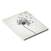 Bloc-note Fleur d'un pandelion (Incliné)