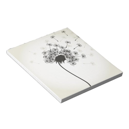 Bloc-note Fleur d'un pandelion (Incliné)