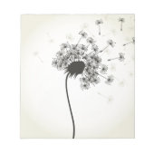 Bloc-note Fleur d'un pandelion (Devant)