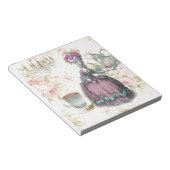 Bloc-note Fleur française Paris Tea Party Marie Antoinette (Incliné)