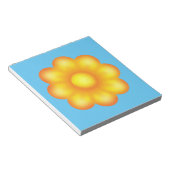 Bloc-note Fleur Jaune mignonne (Incliné)