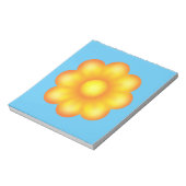 Bloc-note Fleur Jaune mignonne (Tourné)
