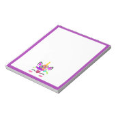 Bloc-note Fleur Licorne (Tourné)
