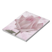 Bloc-note Fleur rose douce (Tourné)