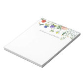 Bloc-note Fleur sauvage de cartes mémoire Love (Tourné)