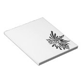 Bloc-note Fleur sophistiquée (Incliné)