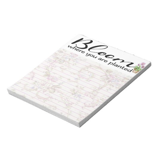 Bloc-note Fleurir là où vous êtes planté (Tourné)