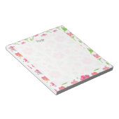 Bloc-note Fleurs aquarelle mixtes 2 (Incliné)