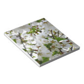 Bloc-note Fleurs blanches élégantes fleurs blanches fleurs b (Incliné)