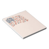 Bloc-note Fleurs Bleu Blanc Rouge (Incliné)