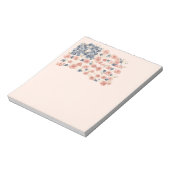 Bloc-note Fleurs Bleu Blanc Rouge (Tourné)