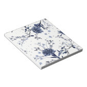 Bloc-note Fleurs bleues (Incliné)