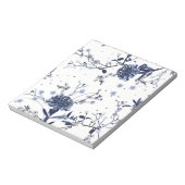 Bloc-note Fleurs bleues (Tourné)