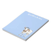 Bloc-note Fleurs Bleues de Vache (Tourné)