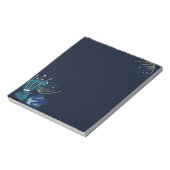 Bloc-note Fleurs bleues magiques (Tourné)