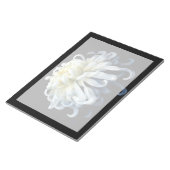 Bloc-note Fleurs | Chrysanthème blanc (Incliné)