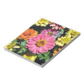 Bloc-note Fleurs colorées (Tourné)