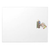 Bloc-note Fleurs d'arrosage Angel de campagne mignonne (Devant)