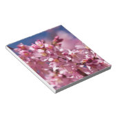 Bloc-note Fleurs de cerisier de Sakura embrassées par (Incliné)