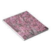 Bloc-note Fleurs de cerisier Sakura rose flottant (Incliné)