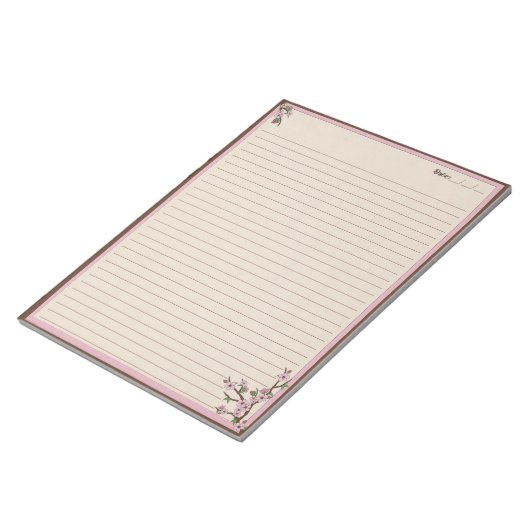 Bloc-note Fleurs de cerisiers (Incliné)