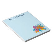 Bloc-note Fleurs de cerisiers de Lotus Koi Fish (Incliné)