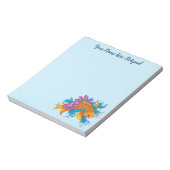 Bloc-note Fleurs de cerisiers de Lotus Koi Fish (Tourné)