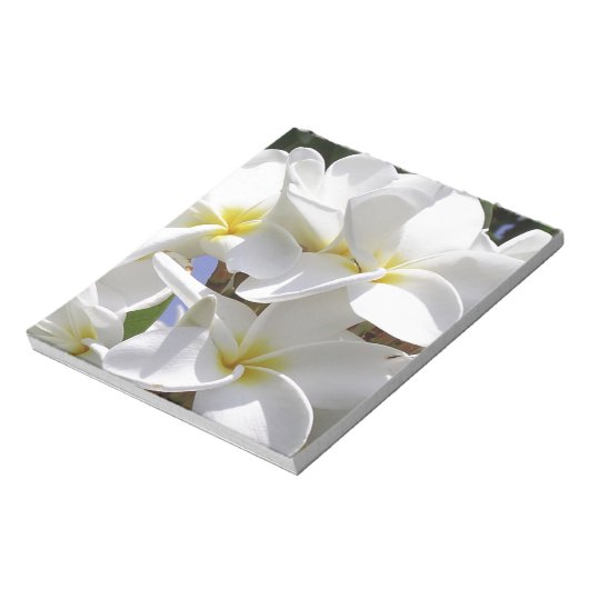 Bloc-note Fleurs de la Plumeria tropicale (Tourné)