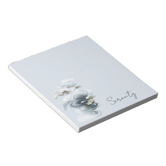 Bloc-note Fleurs de lotus Serenity Lilypads (Incliné)