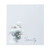 Bloc-note Fleurs de lotus Serenity Lilypads (Devant)