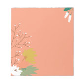 Bloc-note Fleurs de printemps (Devant)